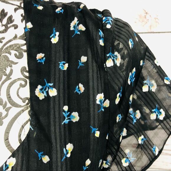 Revolve The East Order Ami Floral Mini Dress Sea Flower S - Picture 8 of 11